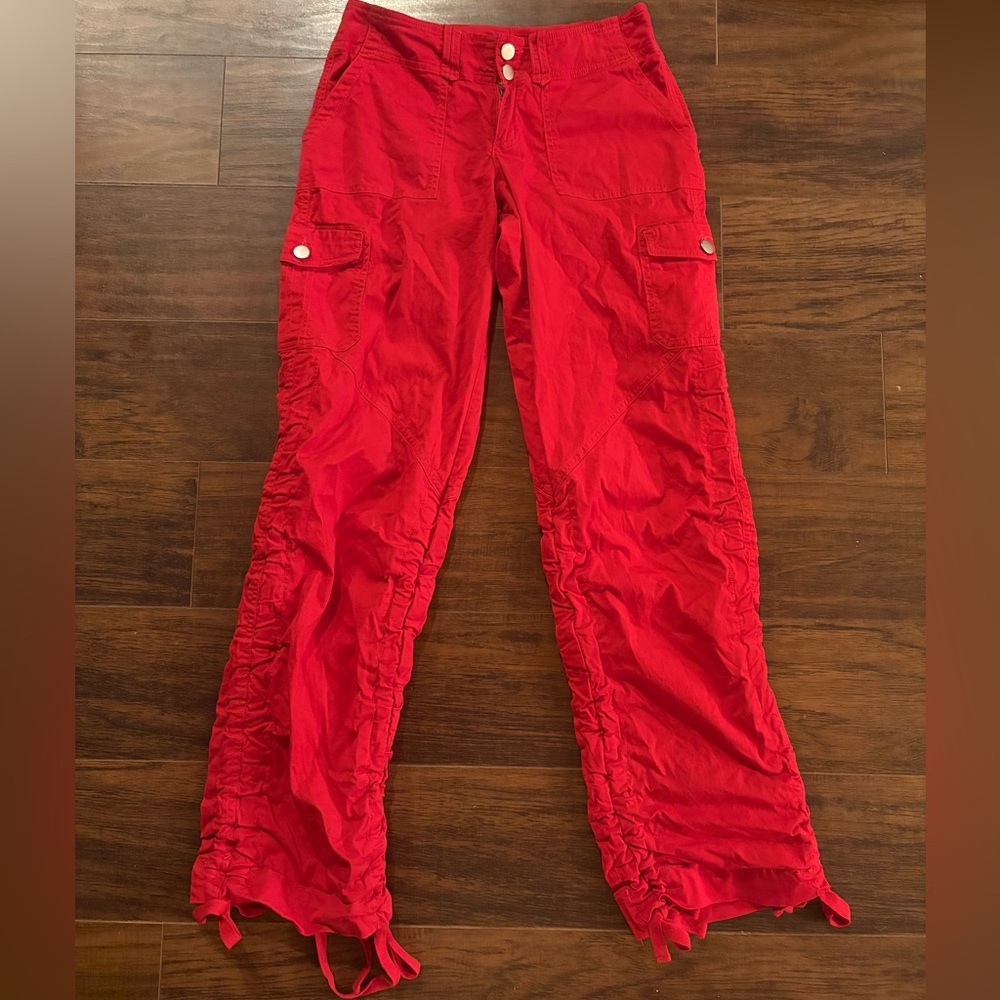I AM GIA Red Ryder Cargo Pants Sz XS